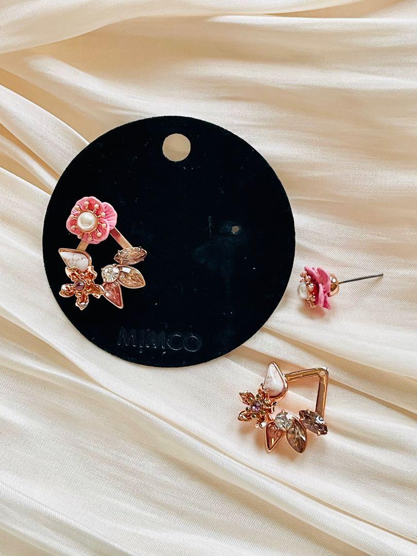 Mimco outlet pink earrings