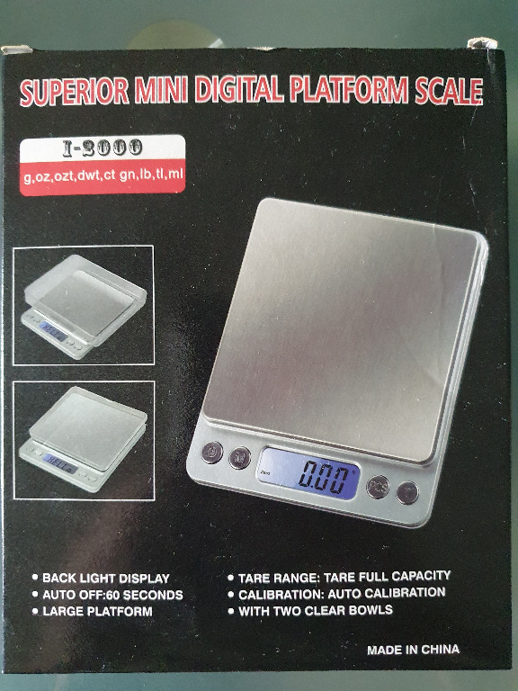 Mini digital platform scale., Furniture & Home Living, Kitchenware ...
