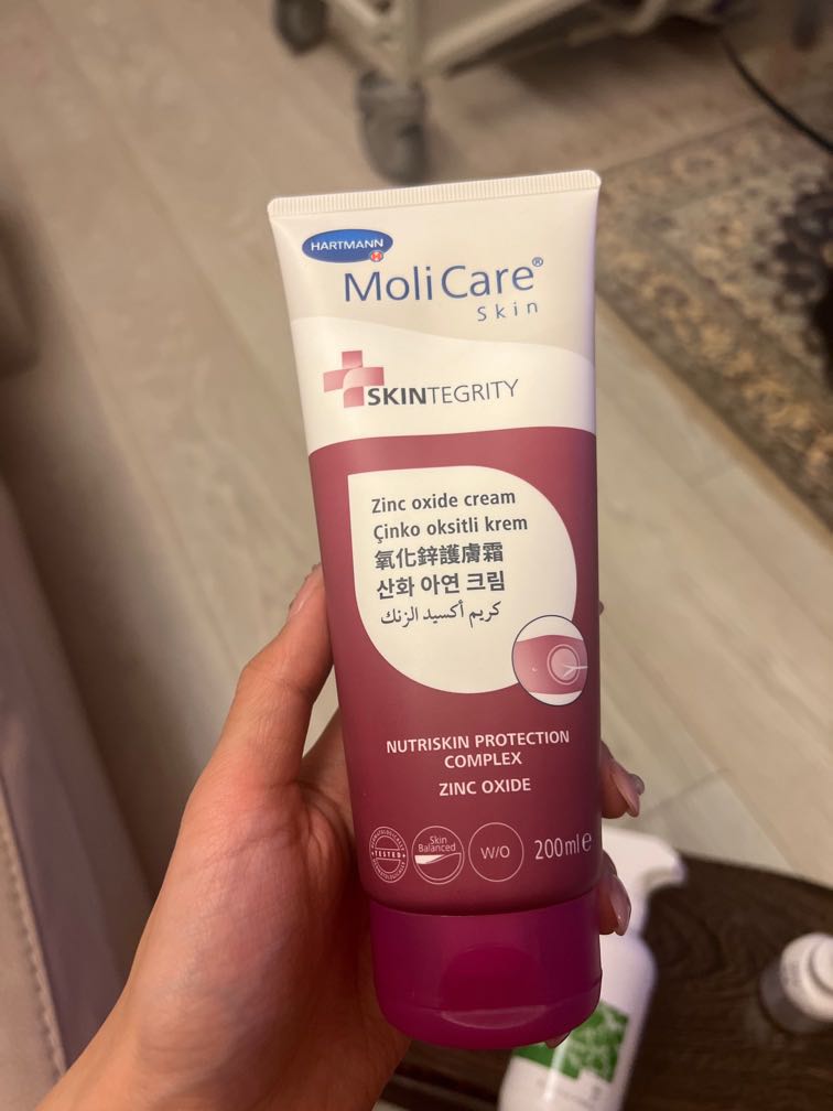 molicare zinc oxide cream, 健康及營養食用品, 醫療用品和工具 Carousell