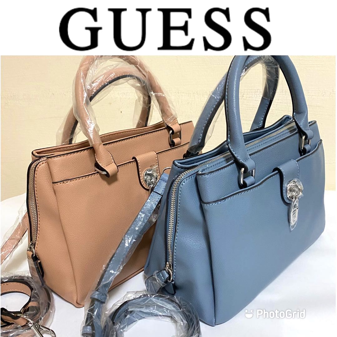 guess cream bag