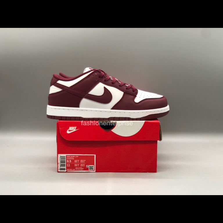Nike dunk 2025 low bordeaux