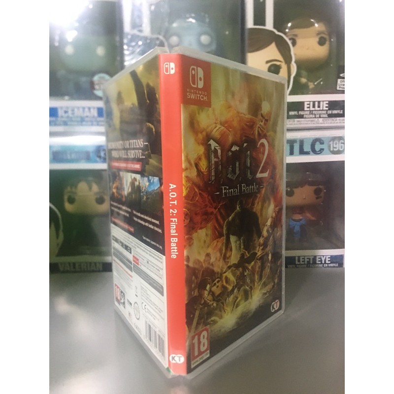 Nintendo Switch Game AOT 2 Final Battle (attack on titan), Video Gaming