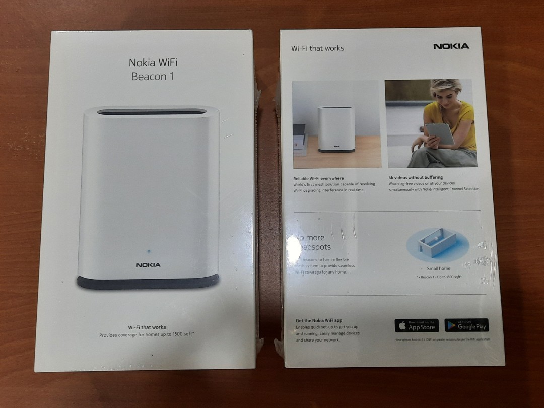 Nokia beacon 1 router (2 units), Computers & Tech, Parts & Accessories ...