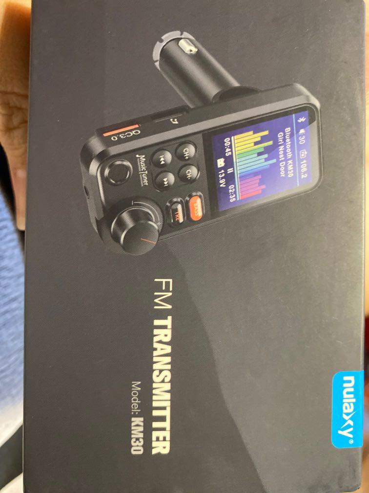 Nulaxy KM30 FM Transmitter, Car Accessories, Accessories on Carousell