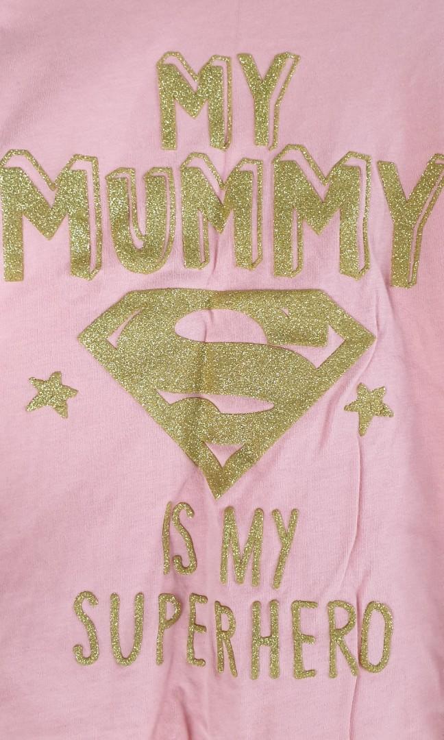 Nutmeg leggings and DC superhero girls top, Babies & Kids, Babies