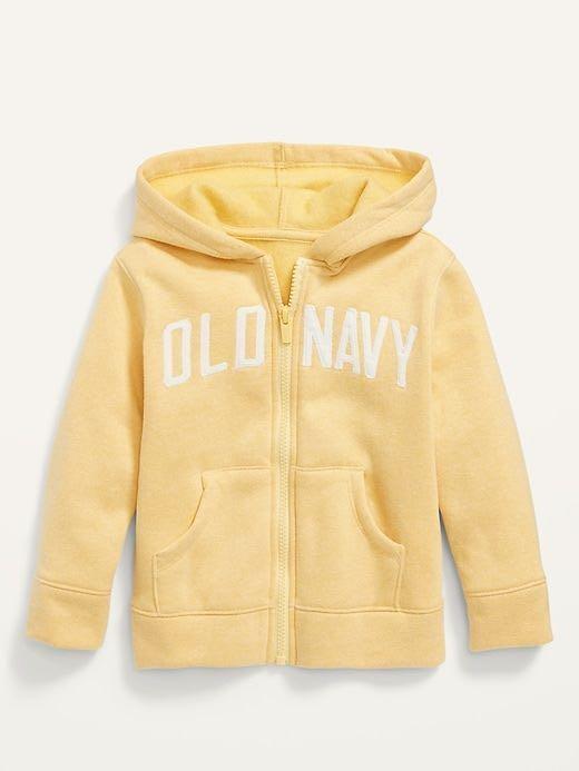 yellow old navy hoodie