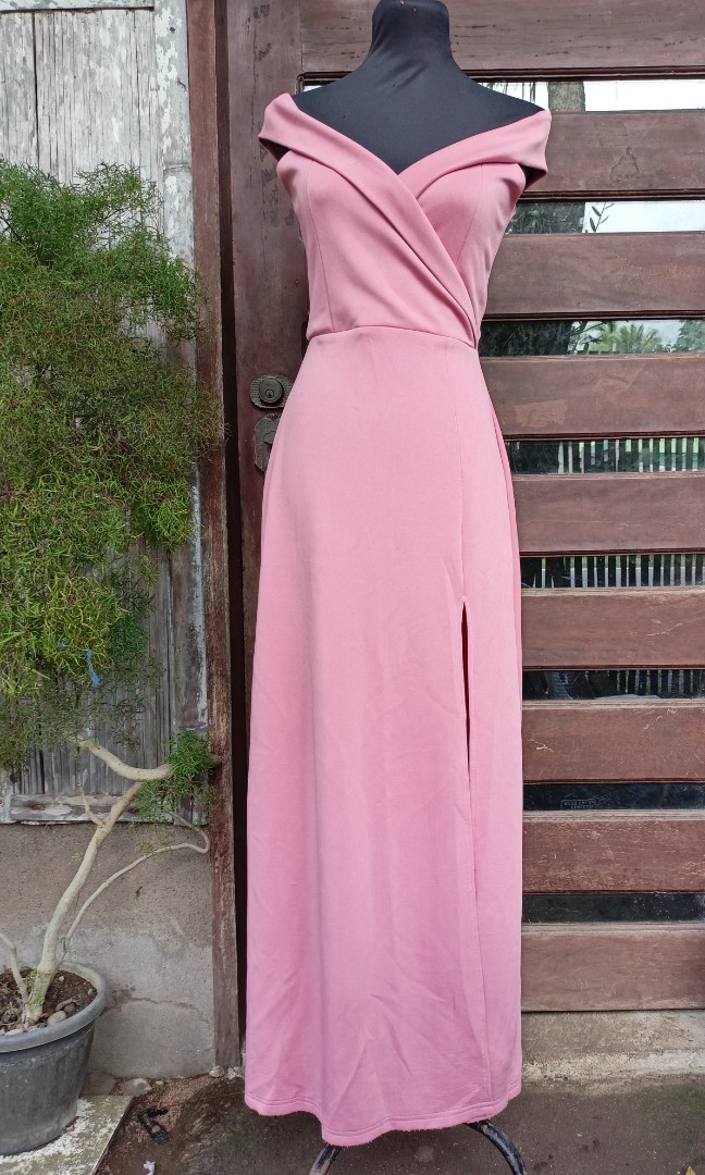 rose maxi dress