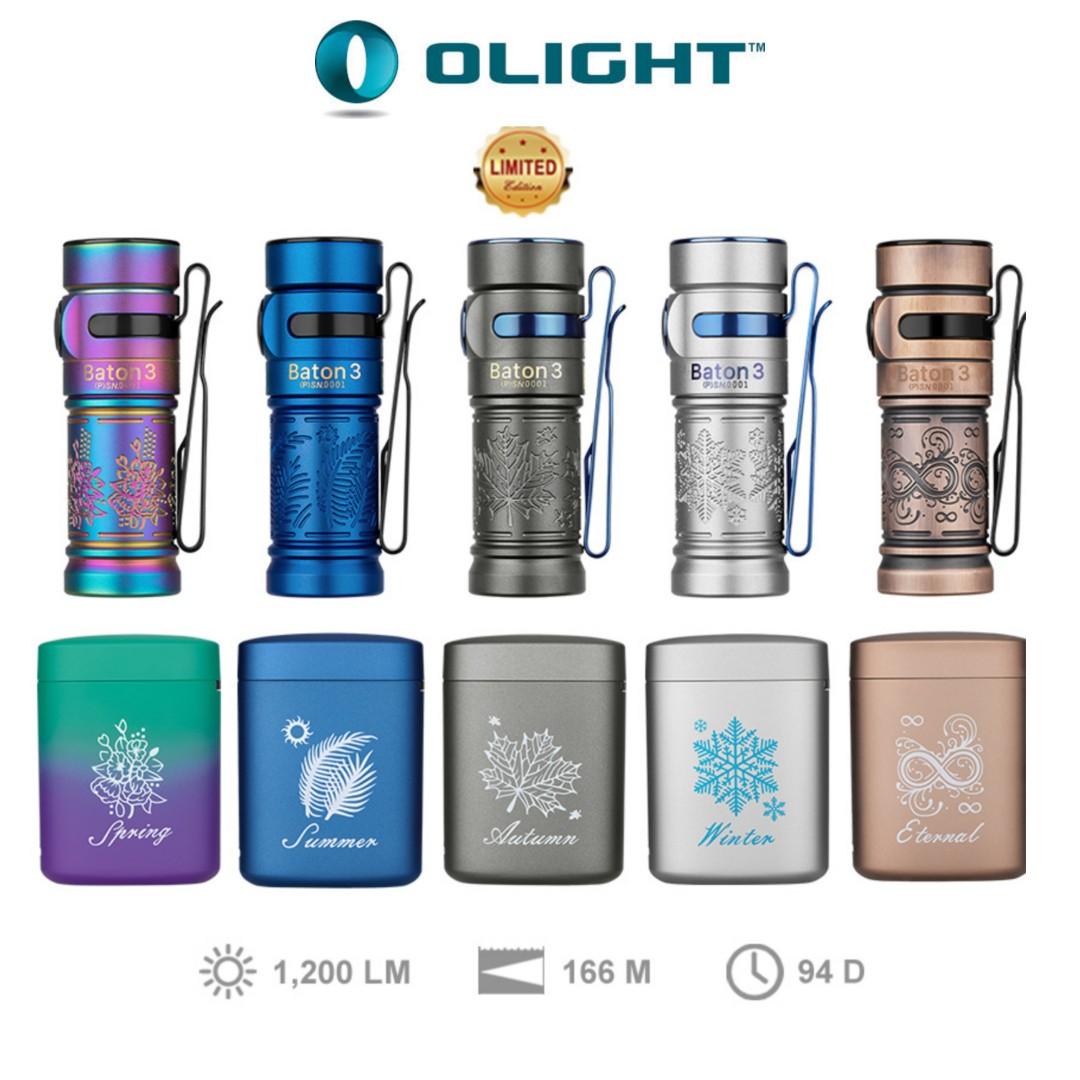 Baton3 Limited Edition spring オーライト Olight Baton 3 Premium Edition Limited Edition Four Seasons