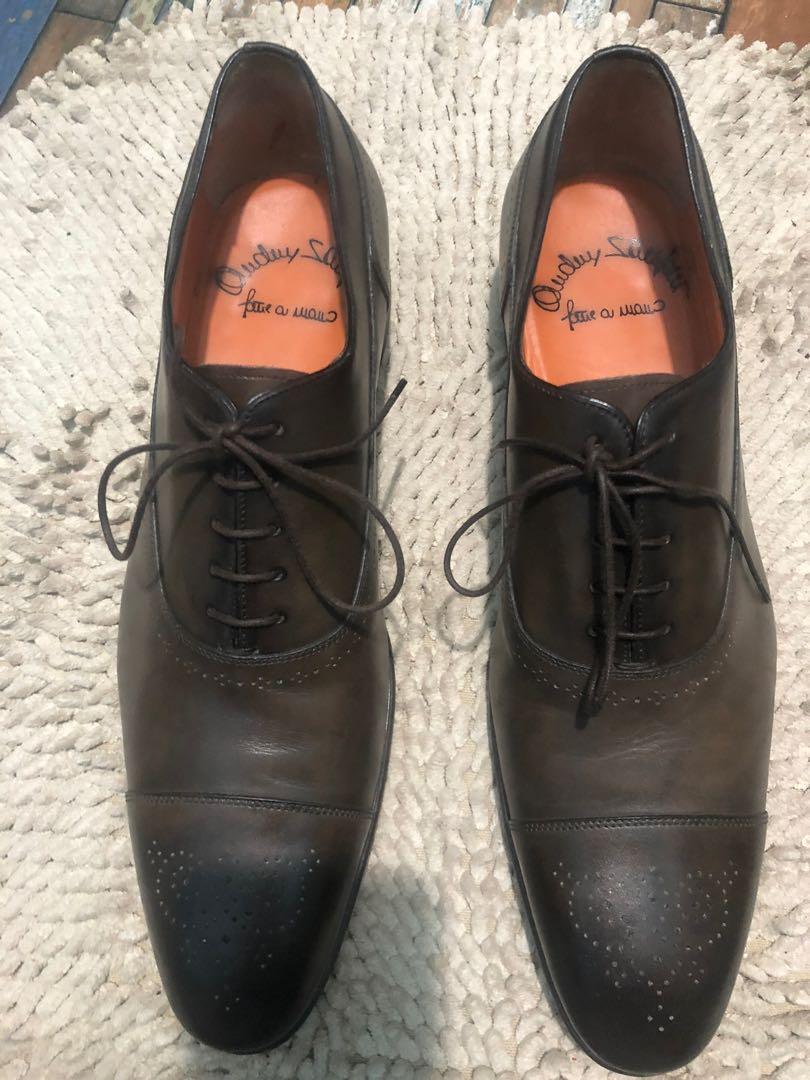 Santoni discount oxford shoes