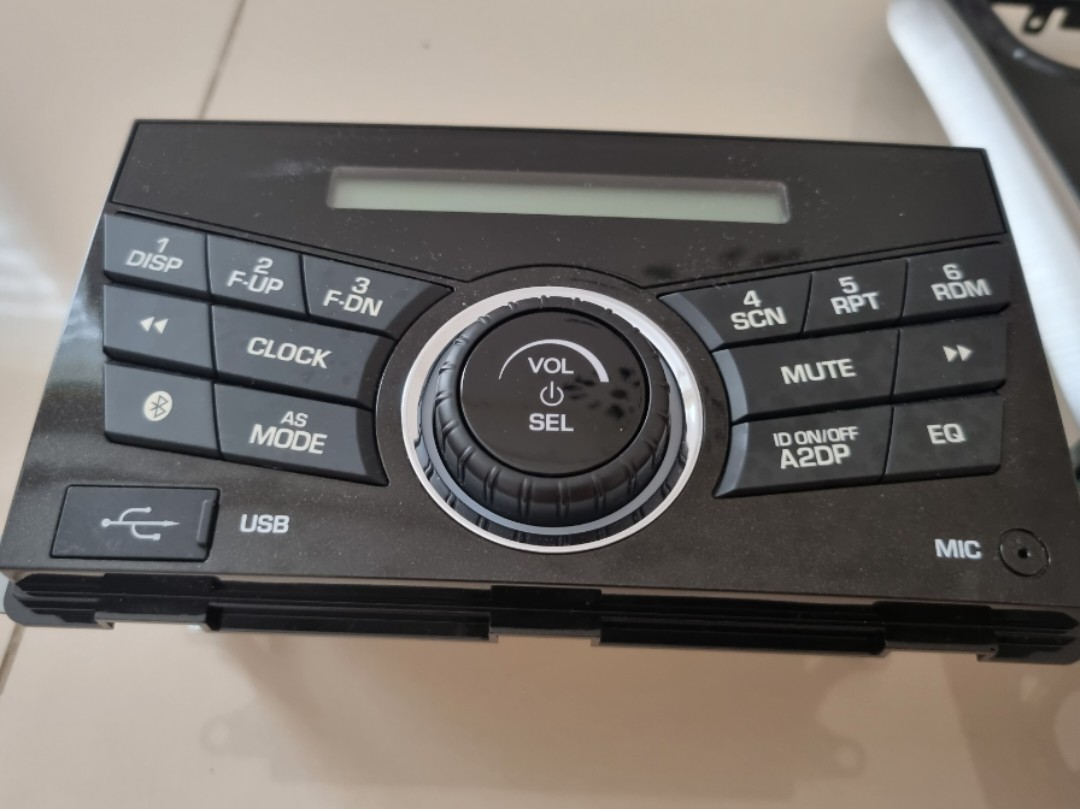 Original Axia Radio & Front Panel, Auto Accessories on Carousell