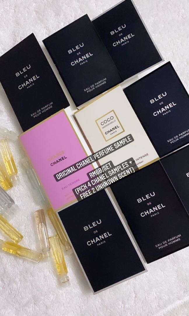 Original Chanel Perfume Sample, Beauty & Personal Care, Fragrance &  Deodorants on Carousell