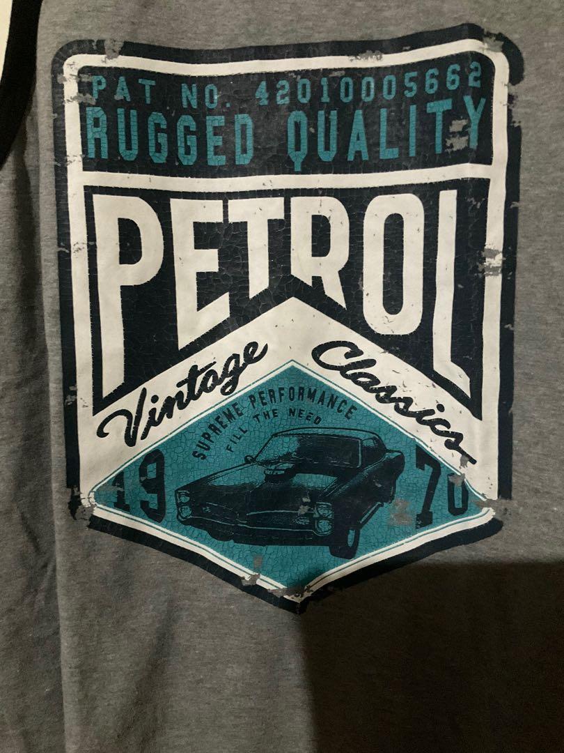 Original Petrol Sando Shirt M-L (Category: Swim Top & Rash Guards) located in Batangas. Submitted by mad.apparel (Listing ID 1130966771, Image 2). Description: Petrol Sando Orig Medium to Large 20w x 28L Used once year ago in Bali Sikip n sakin .