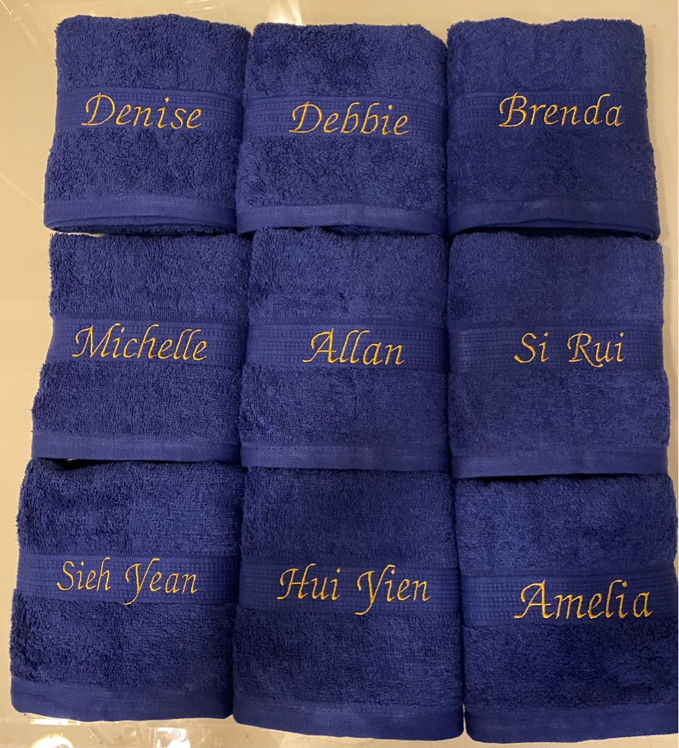 Personalised face towels deals