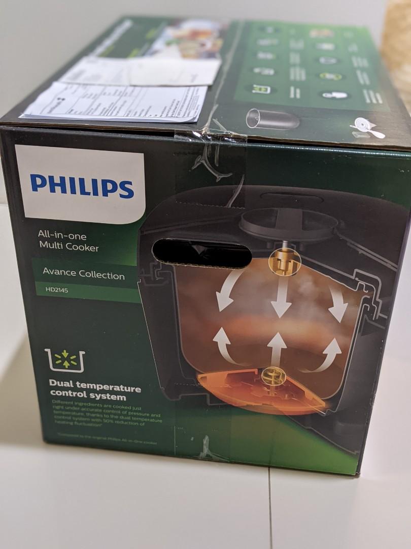 Philips Deluxe Allinone Pressure Cooker HD2145/62, TV & Home