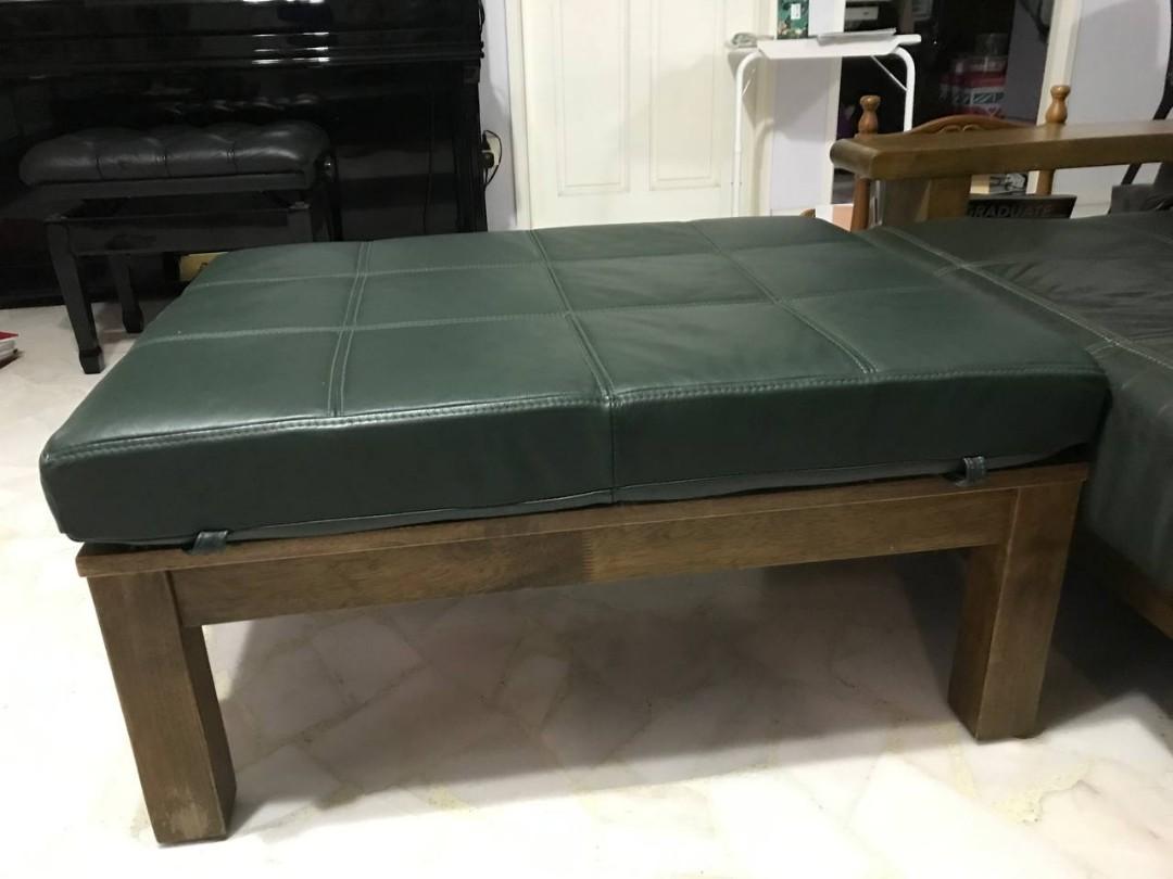 Picket & Rail Americana 3 seater sofa + Ottoman, Furniture & Home