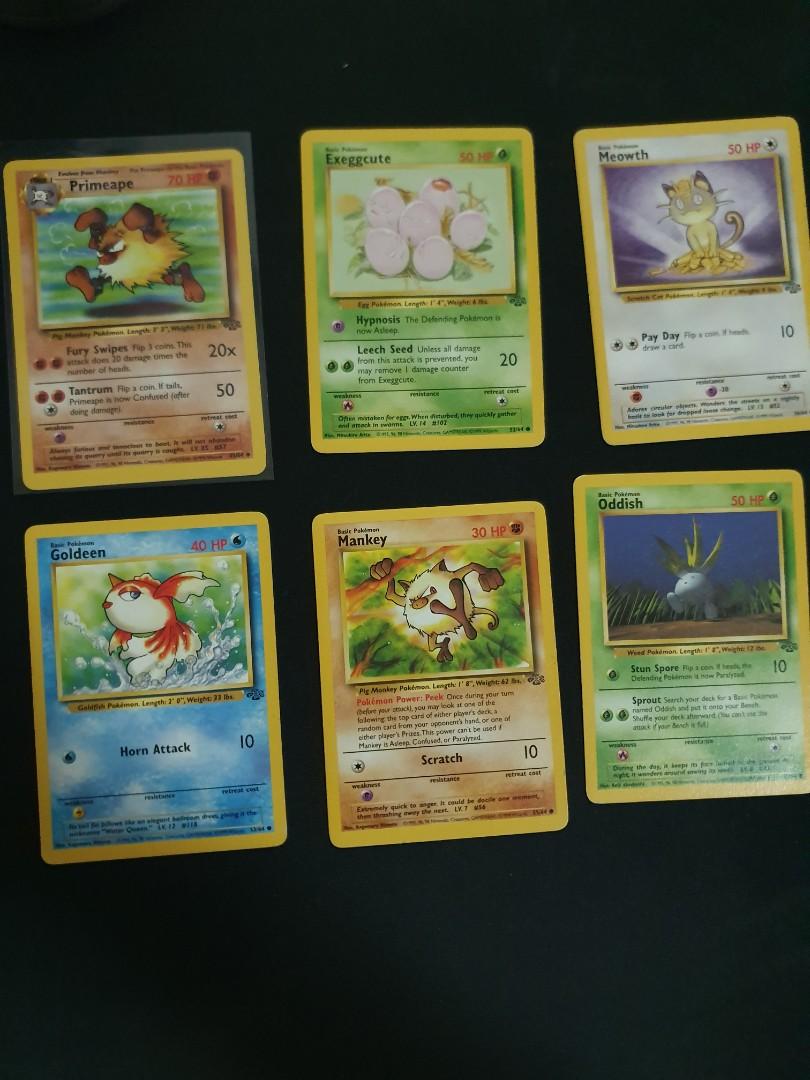 Cartas Pokemon - Baseset, Fossil, Jungle, Etc - Escorrega o Preço