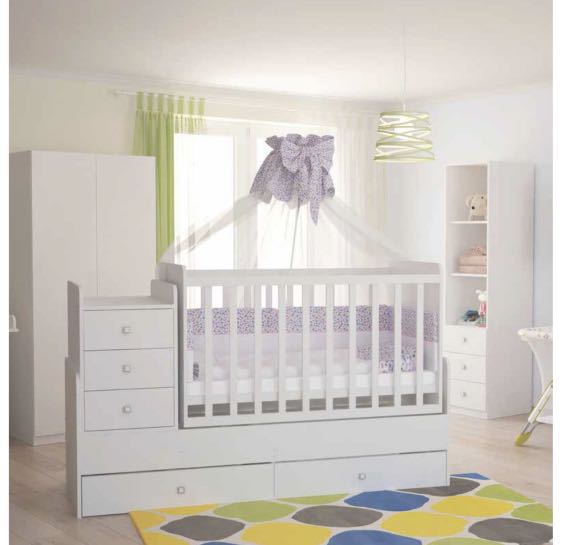 Polini cot sales bed