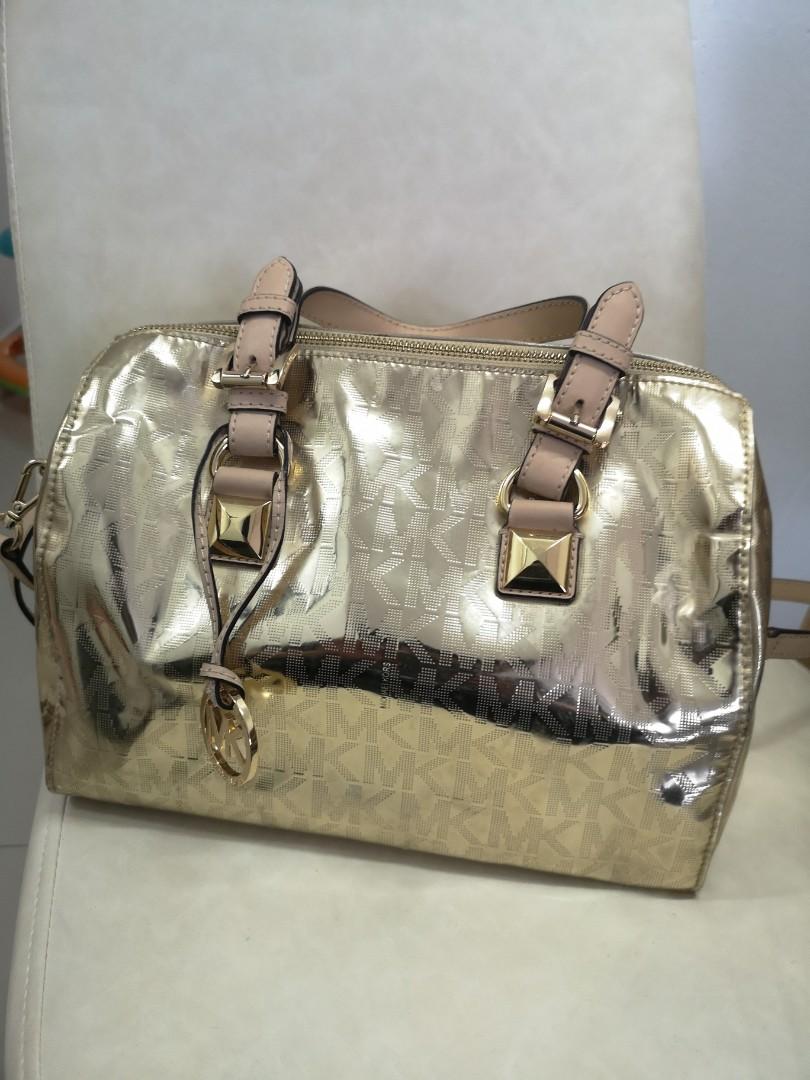 Michael kors grayson gold hot sale