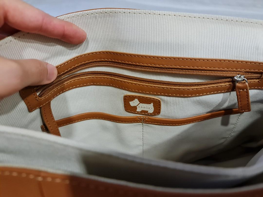 Radley tan new arrivals tote bag