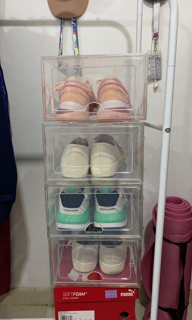 Shoebox rack sales