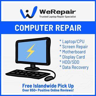 Repair all mac, laptops , and Pc service ( Free Islandwide Pick Up)