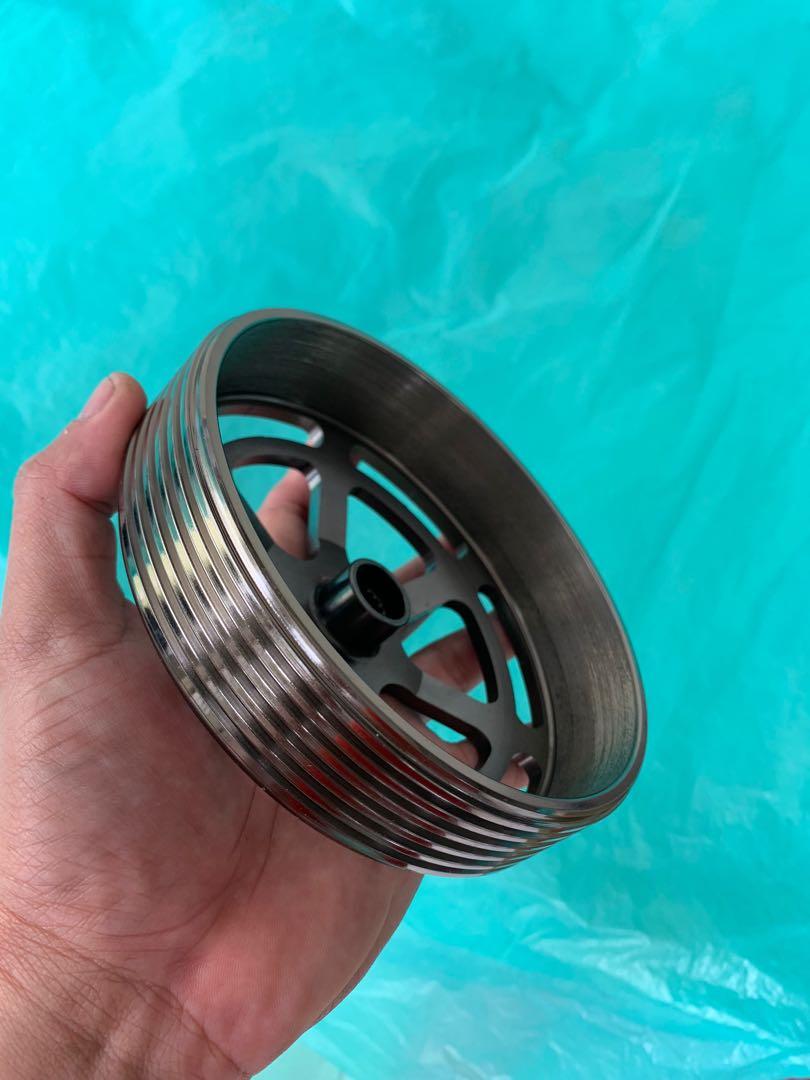 RS8 titanium Bell for Aerox and NMax, Motorbikes, Motorbike Parts