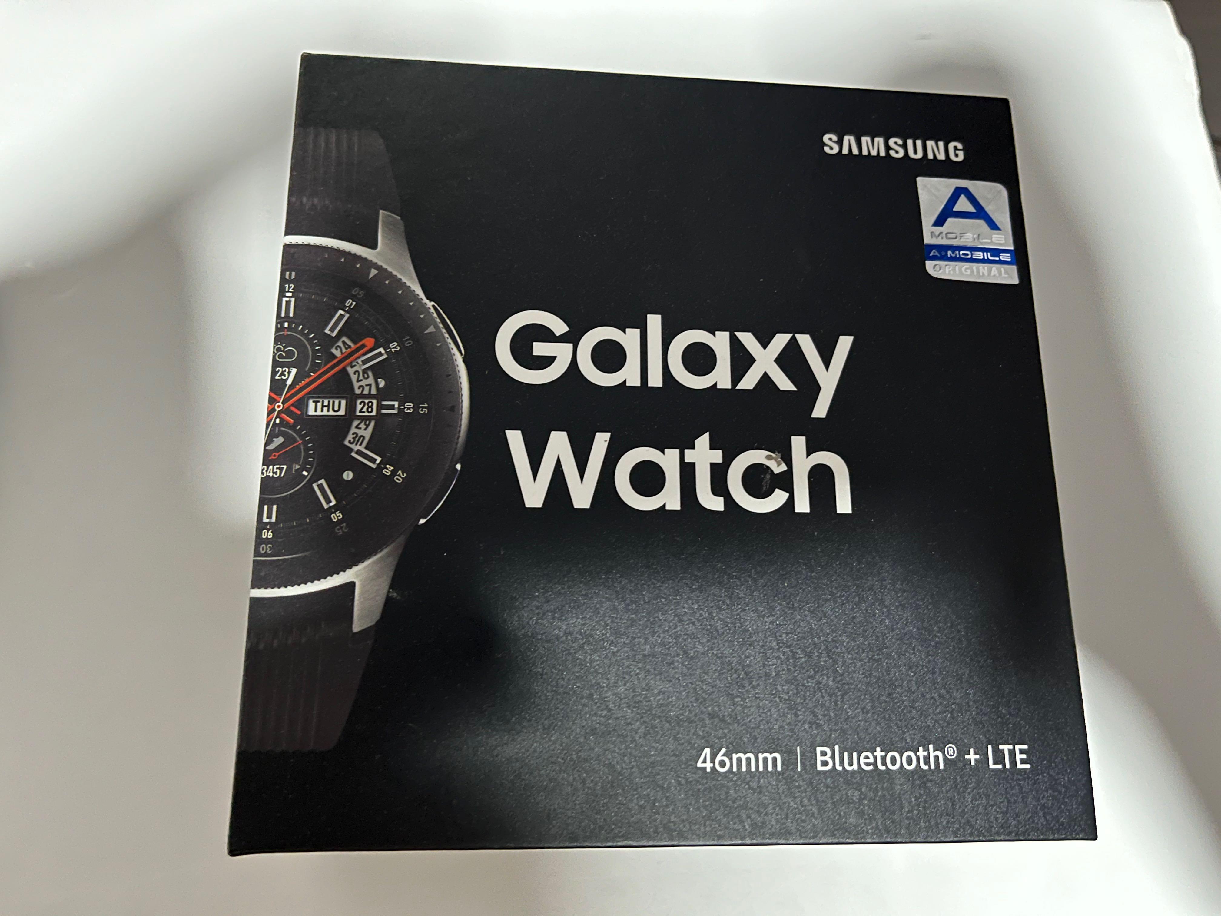 Galaxy watch 46mm bluetooth lte clearance