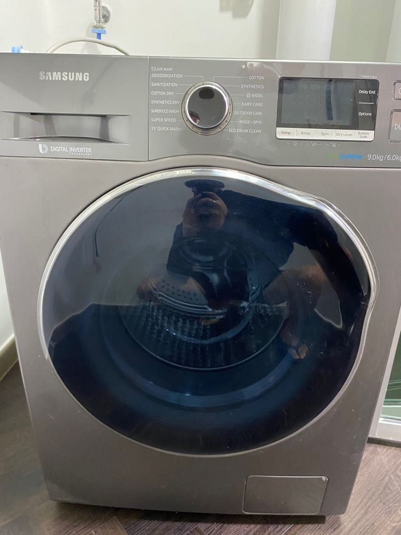 Samsung washerdryer with eco wash 9/6kg wd90j6410ax, TV & Home