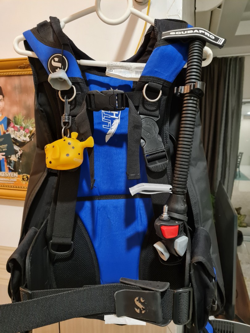 ScubaPro Litehawk Bcd Blue Black Size SM