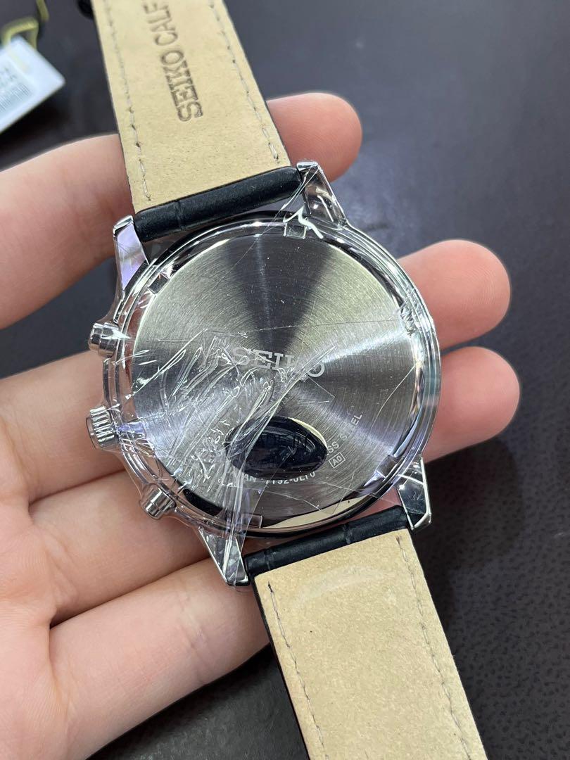 SEIKO CHRONOGRAPH SNDC33P1, 名牌, 手錶- Carousell