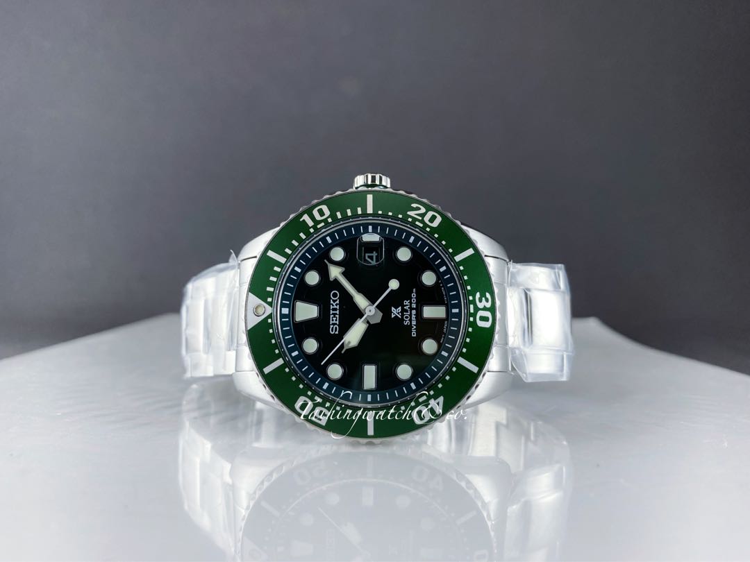 Seiko solar green clearance dial