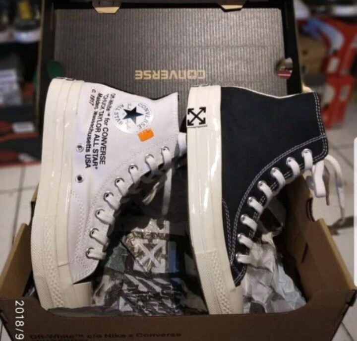 Converse 70s x off white harga sale