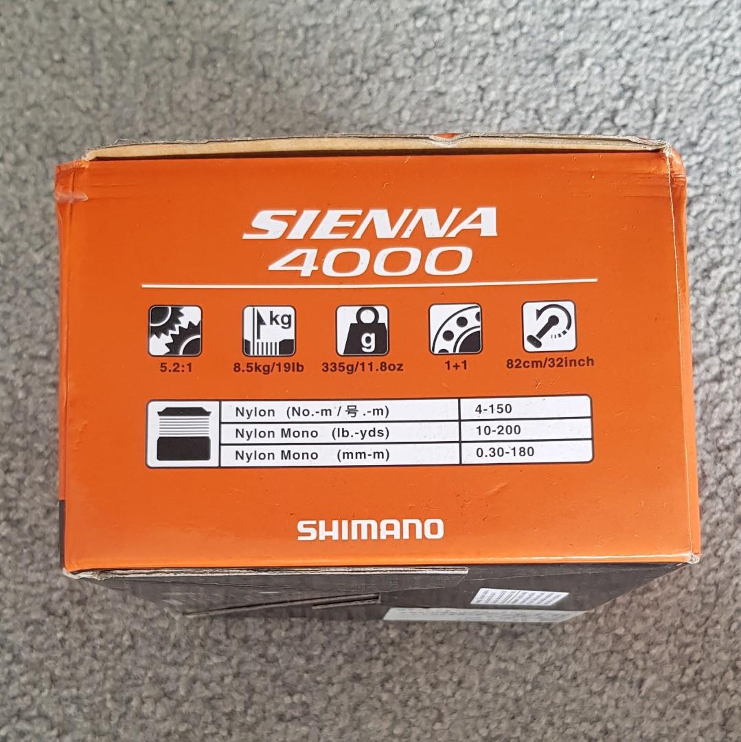 Shimano Fishing Reel Sienna 4000