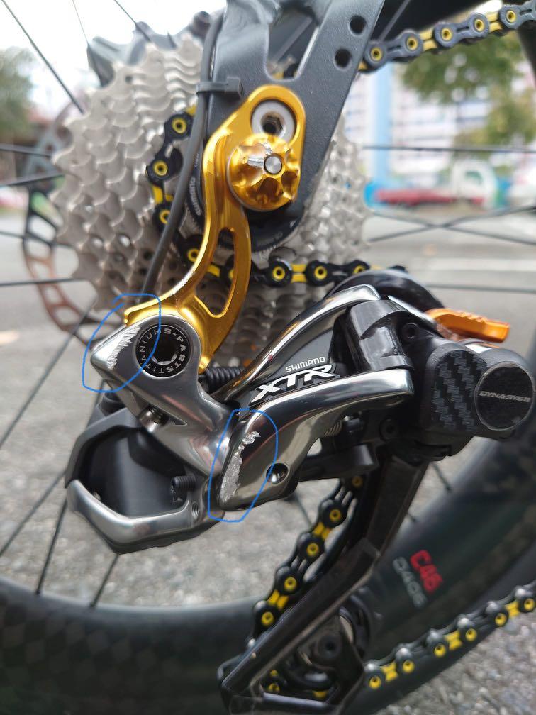 Xtr di2 rear derailleur top