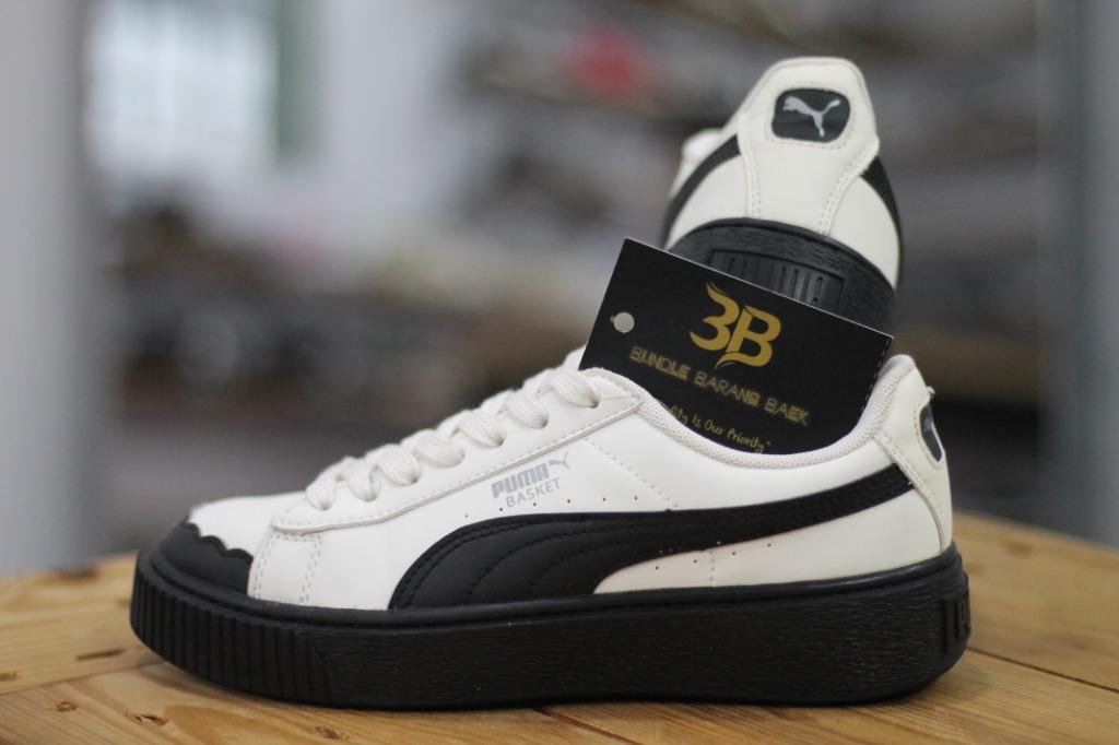 Size 5 UK 38 EUR PUMA Basket Leather Shoes. Women s Fashion Footwear Sneakers on Carousell