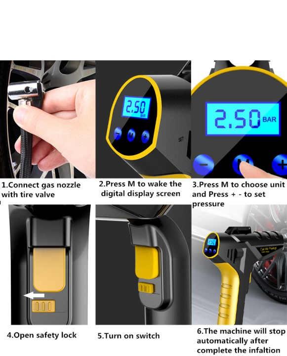 SKey Portable Car Air Pump, Car Accessories, Accessories on Carousell