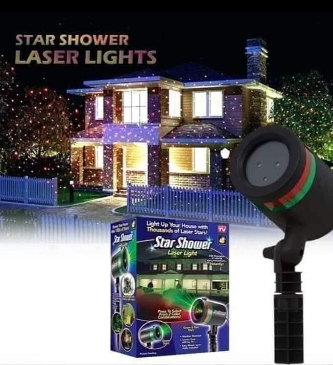 Star Shower Laser Light, Furniture & Home Living, Lighting & Fans