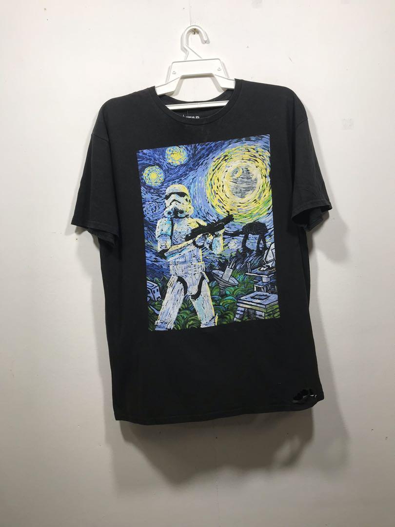 Van gogh shop star wars shirt