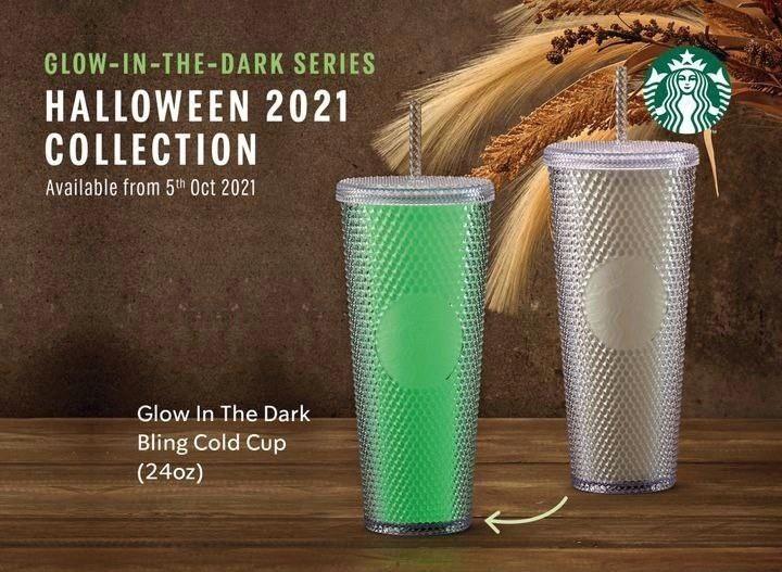 Starbucks Glow In The Dark Bling Cold Cup, Furniture & Home Living