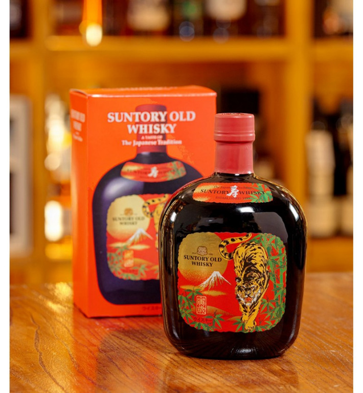 Suntory Old Whisky Year of Tiger 虎年生肖酒2022, 嘢食& 嘢飲, 酒精