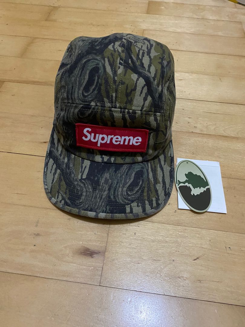 Supreme Mossy Oak Camp Cap Men s Fashion Watches Accessories Caps Hats on Carousell