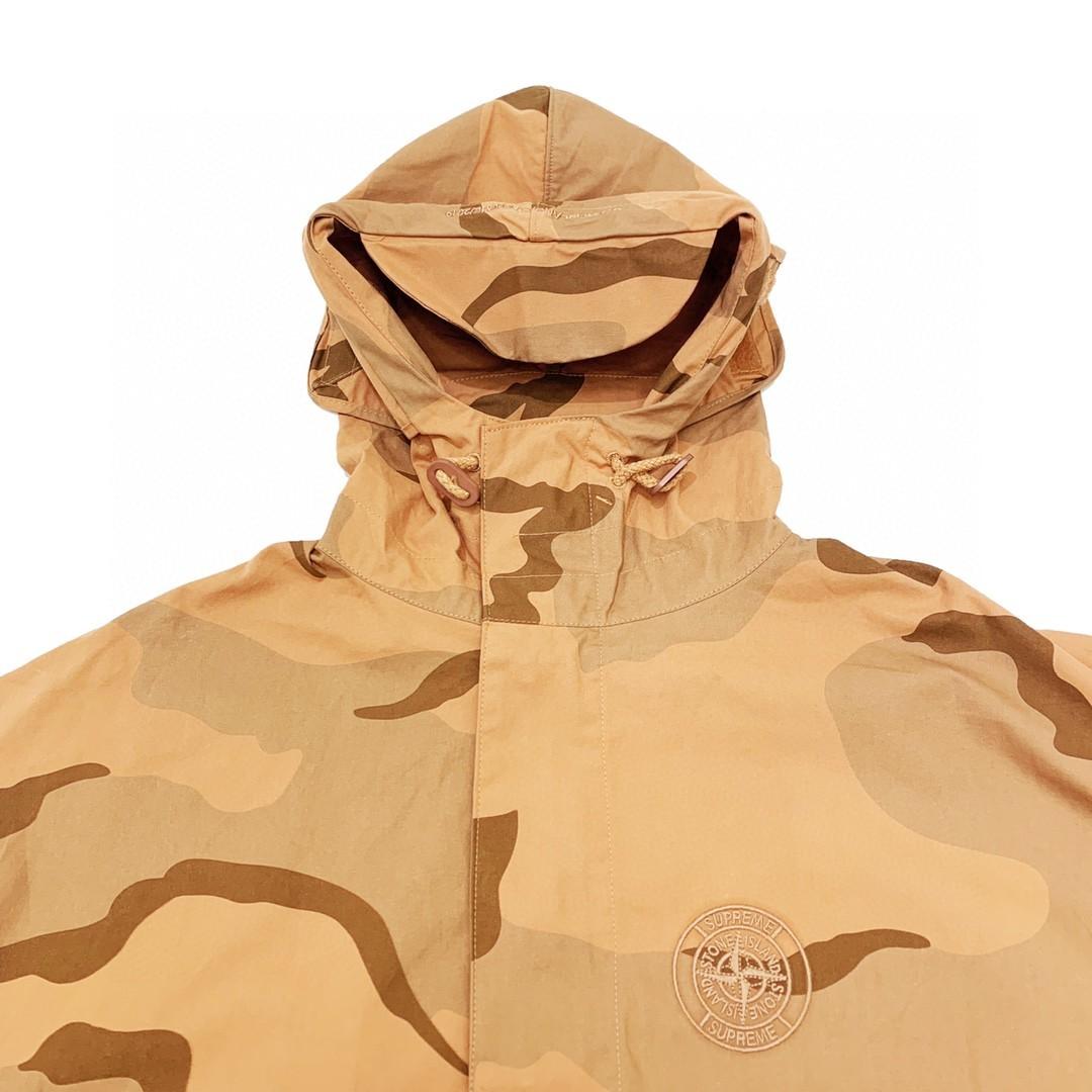 Supreme Stone Island 19SS Riot Mask Camo 石頭島聯名沖鋒衣夾克外套