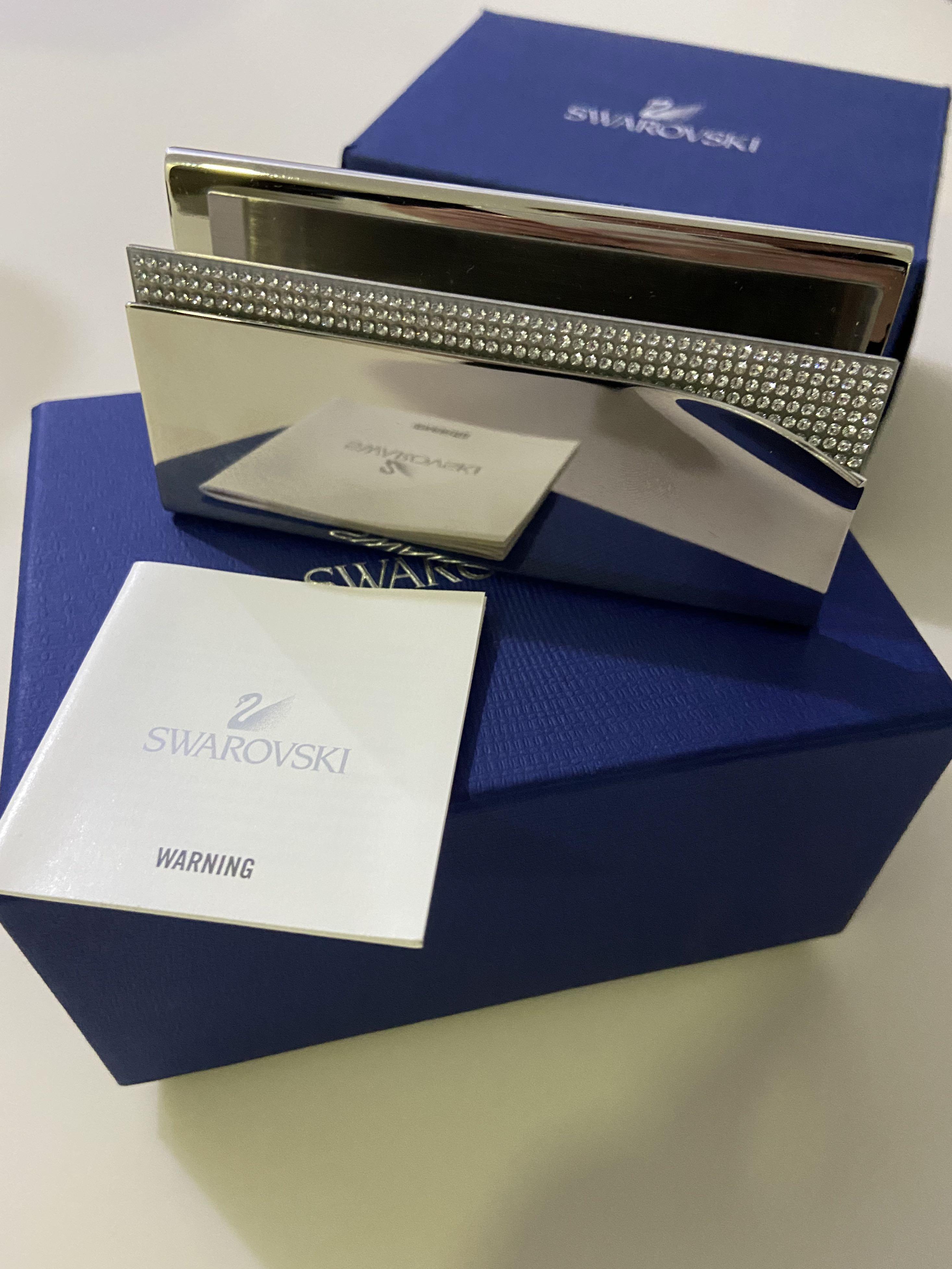 NEW Swarovski Ambiray Cardholder, Luxury, Accessories on Carousell