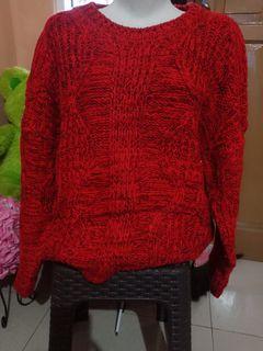 Sweater rajut tebal