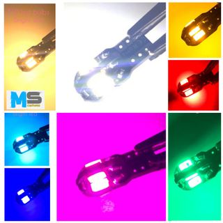 2x Flash Strobe W5W T10 LED Canbus Light Bulbs Car Parking Wedge Clearance  Lights White Red Yellow Ice Blue LENS No Error 12V