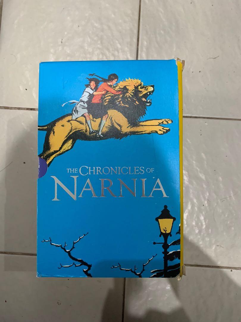 The Chronicles of Narnia Box Set (Category: Storybooks) located in Marikina City. Submitted by yazdeclutters (Listing ID 1130893763, Image 2). Description: The Chronicles of Narnia Complete Set - box has some tear but the books are in great condition Price is negotiable!.