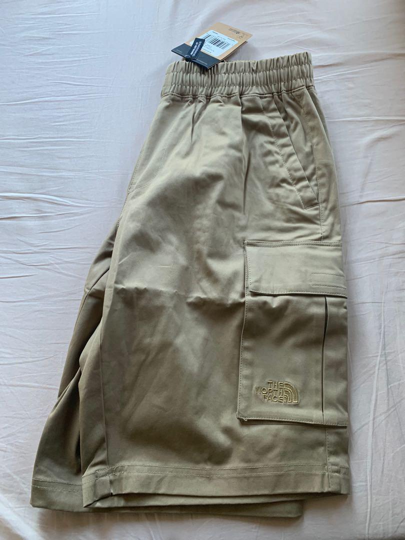 The North Face Cargo Shorts 卡其工裝短褲L size (100% new), 男裝