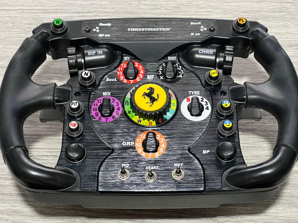 Thrustmaster Ferrari F1 Wheel Add on （w/o Box), Video Gaming, Gaming ...