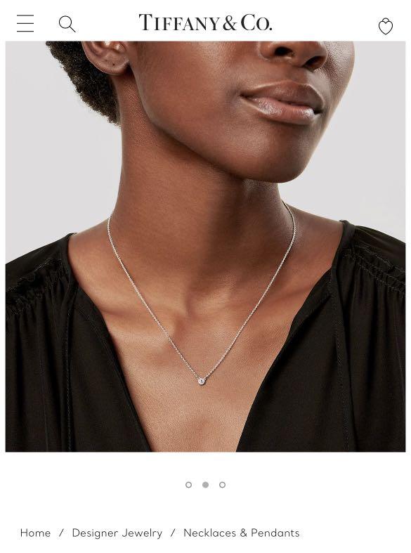 Elsa peretti diamonds by the clearance yard pendant in sterling silver