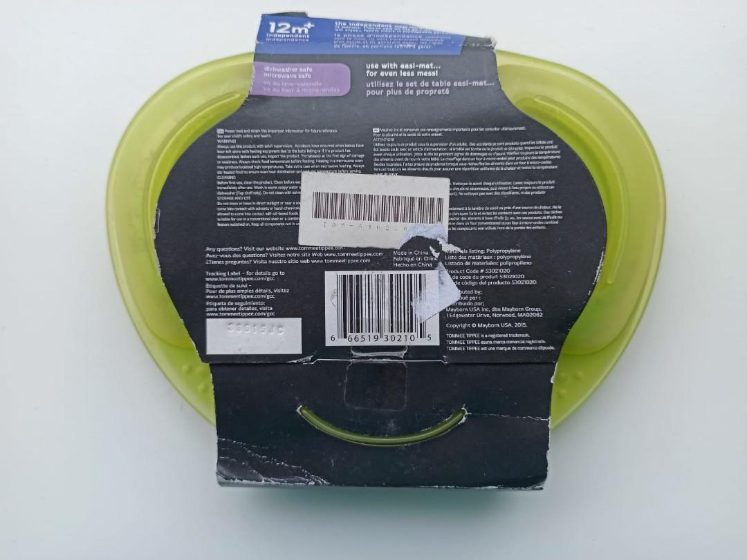 Tommee Tippee 2 section piring makan anak